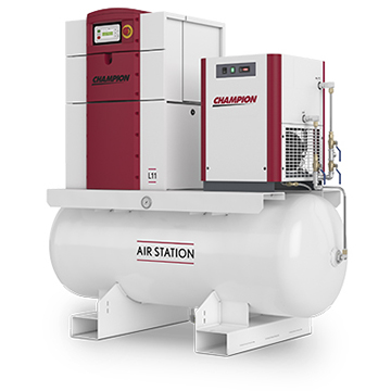 Champion Oil Lubricated Rotary Compressors