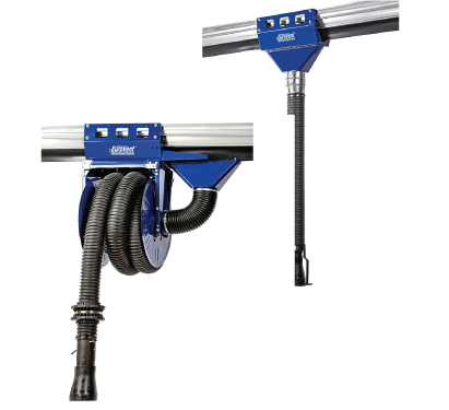 EuroVent Overhead Rail Exhaust Systems