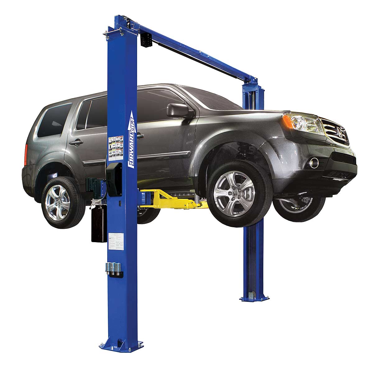 Forward Lift Two Post Cars