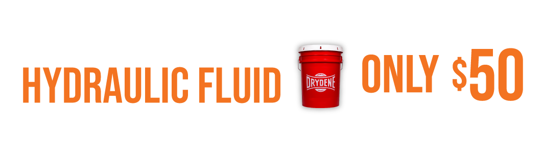 Mention this ad to select 5 gallon buckets of hydraulic Fluid for only $50 at our parts counter and showroom. Limit of 5 per customer. Expires December 17, 2021.